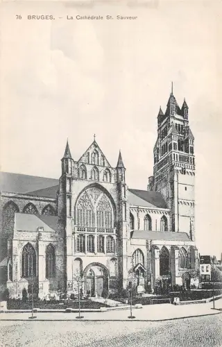 BR55925 La cathedrale st saubeur Brügge Belgien