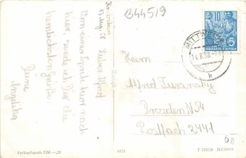 B44519 Talsperre Kriebstein Multiviews Boote Bateaux Germany