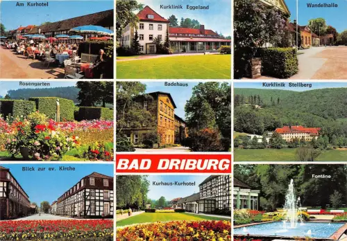 BG13308 Bad Druiburg Multi Views Eggebirge am Teutoburger Germany