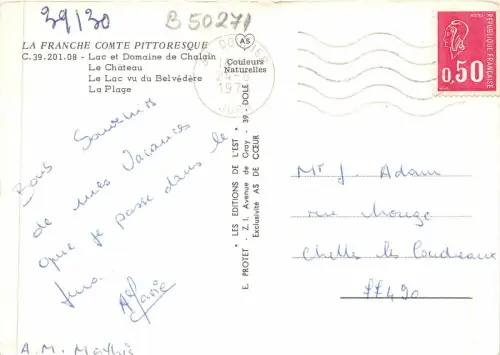 B50271 Chalain multi vues france