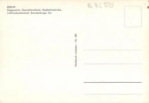 B35599 Berlin Multi Views Germany
