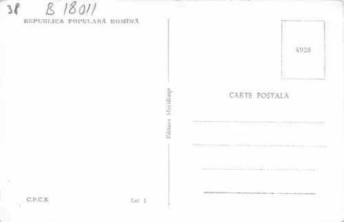 B18011 Chemin de fer Alte Straßenbahn Tram Timisoara