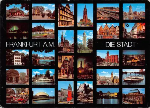 B34720 Frankfurt am Main Die Stadt Multi Views Germany
