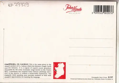 BF29329 galway ireland connemara front/back image