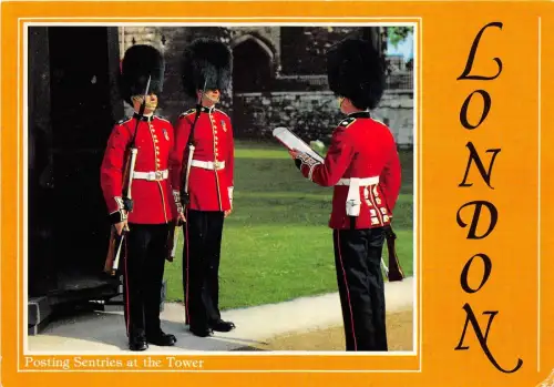 B87788 London Posting Wachen im Tower Military Militaria UK