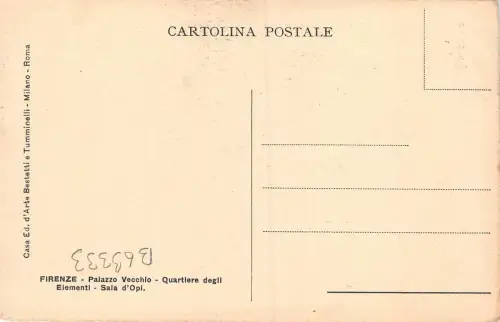 B63333 Firenze Palazzo Vecchio Italien