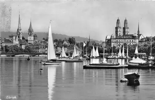 B47962 Zürich Boote Bateaux Schweiz