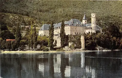 BR4383 Lac du Bourget Abbaye d Hautecombe Frankreich