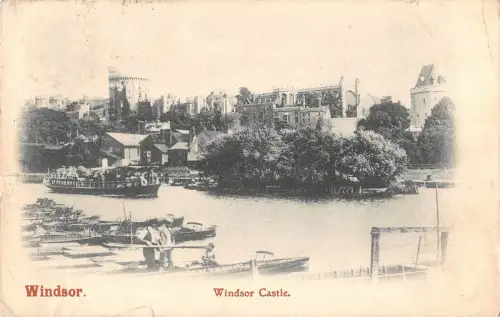 BR81146 Windsor Castle Ship Bateaux UK