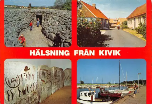 B56307 Kivik Boote Bateaux Multiviews Schweden