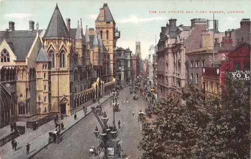 uk26369 fleet street law courts london uk