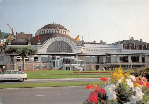 BR3599 Evian les bains Ville fleurie Le casino car voiture france