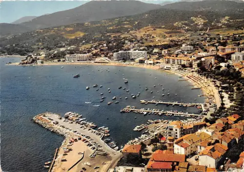 BR14550 Sainte Maxime vue aerienne du Port et de la Plage france