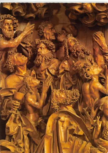 B70589 Gotischer Schnitzaltar Mauer bei melk Österreich