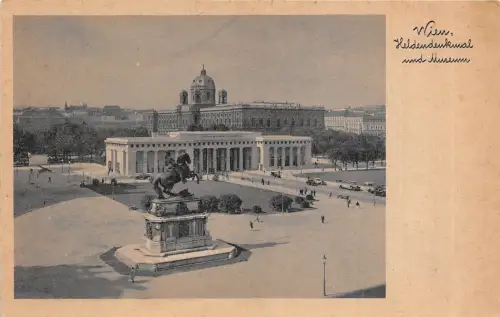 BR37192 Wien Heldendenkam und Museum Austria