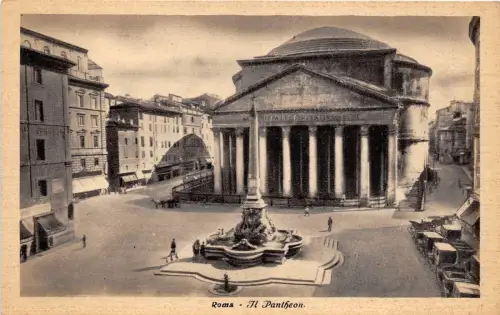 Br34113 Roma Il PAntheon Italien