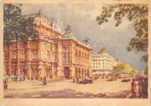 BR11076 Staatsoper Wien AK Österreich