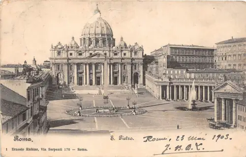 Br34132 Roma S. Pietro Italien