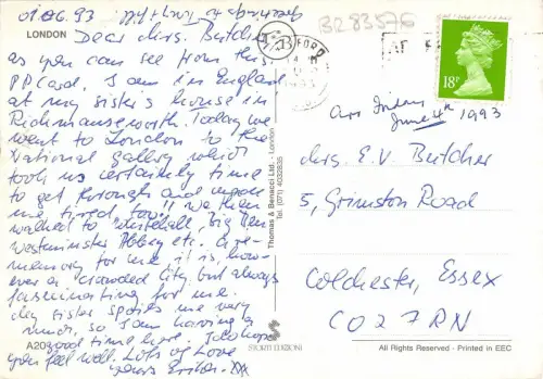 BR83576 Grüße aus London Doppeldeckerbus Philips Coca Cola UK