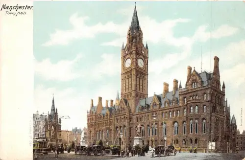 BR39846 manchester town hall england