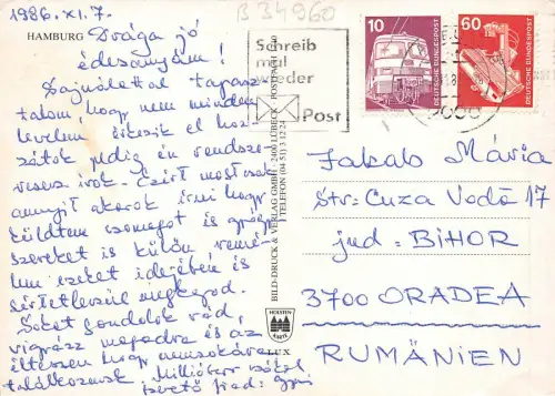 B34960 Hamburg Multi Views Germany