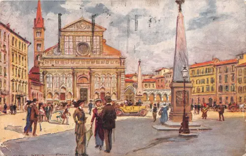 Br32976 Firenze Piazza S. Maria Novella Italien