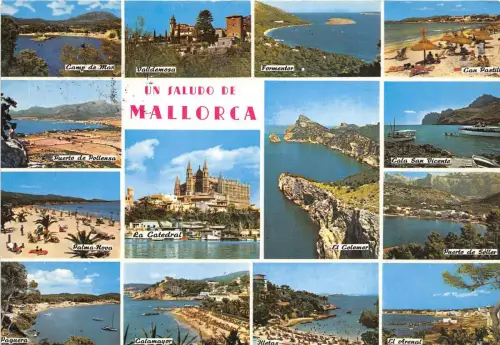 B48212 Mallorca Boote Bateaux Multiviews Spanien