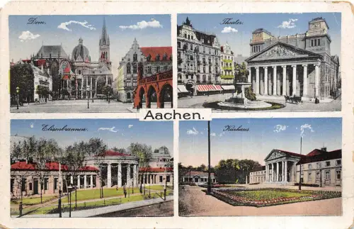 Br35598 Aachen Mehrfach AK Deutschland