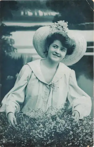 B37392 Femme Damen Glamour