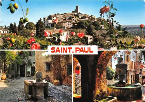 B53278 Cote d'Azur Saint Paul multi vues france