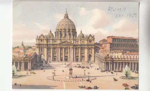 BF26292 piazza s pietro roma italy front/back image