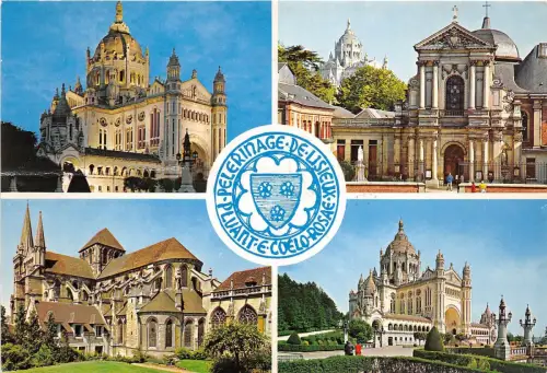 BR4434 Basilique de Lisieux Illumination Frankreich