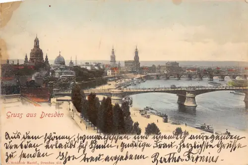 B22695 Dresden gebraucht 1902