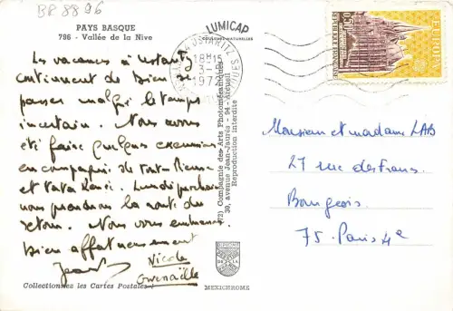 BR8896 Vallee de la Nive Frankreich