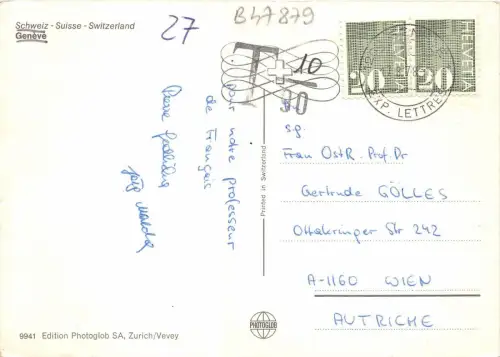 B47879 Genfer Boote Bateaux Multiviews Schweiz