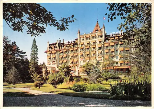 BG18068 Hotel Royal Savoy Lausanne Avenue D Oachy Schweiz