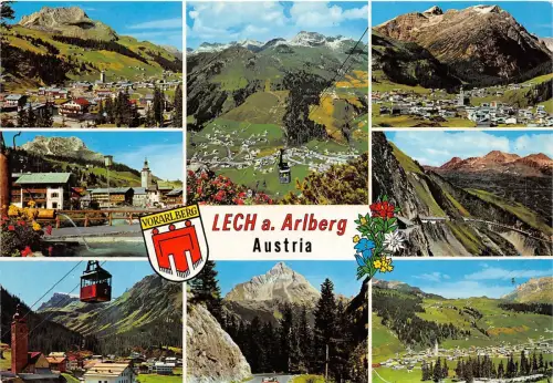 BG11551 lech a arlberg voralbergseilbahn österreich