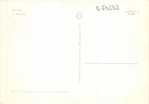 B54532 Oiseaux Vögel Moskau Storch Ostankino Russland