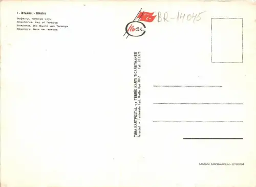 BR14045 Istanbul Bosphore Bale de Tarabya Türkei