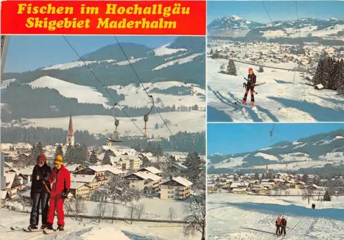 BG13293 fischen im hochallgau skigebiet maderhalm ski germany