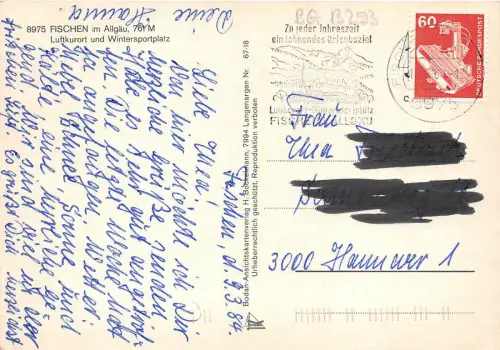 BG13293 fischen im hochallgau skigebiet maderhalm ski germany