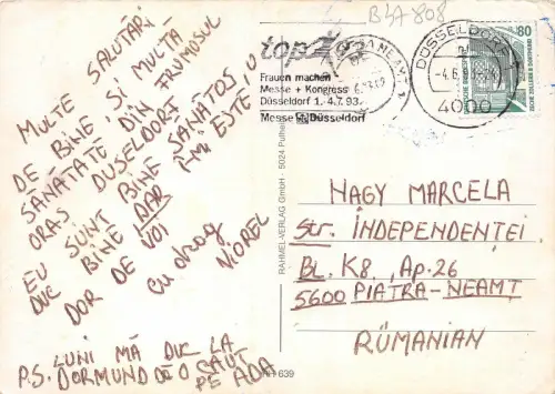 B47808 Der Rhein Boote Bateaux Multiviews Germany