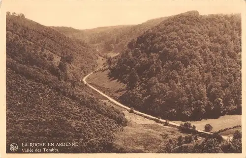 BR55911 Vallee des tombes La roche en ardenne belgien