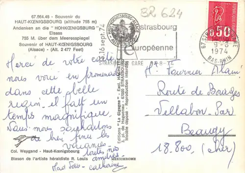 BR624 France Haut Koenigsbourg multi vues