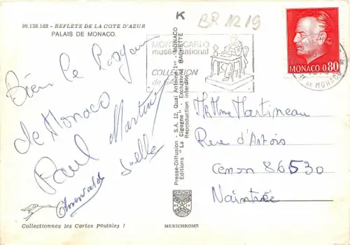 BR1219 Palais De Monaco
