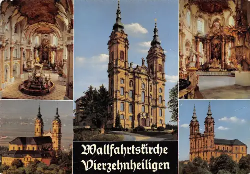 B34258 Vierzehnheiligen Barock Basilika Germany