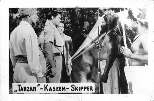 BC43196 Tarzan Kaseem Skipper Schauspieler Schauspieler vrais Foto Echtfoto 9x7cm