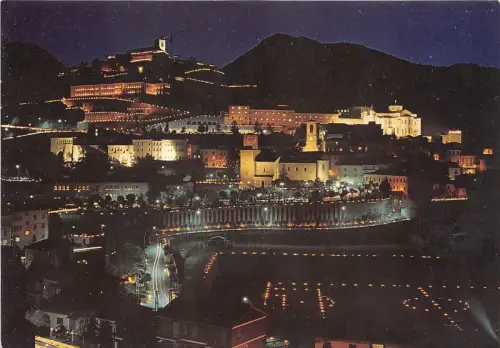 B84483 festa di santa rita iincendio di fede cascia italy