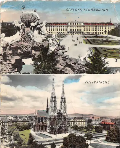 B64198 Austria Wien Schloss Schönbrunn Votivkirche Multiviews