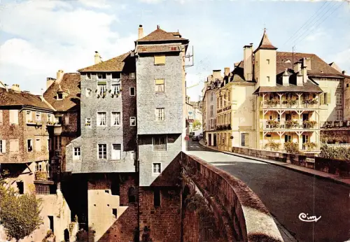 BR8733 Oloron Ste Marie Pont sur le Gave d Ossai Vieilles Maosons Frankreich